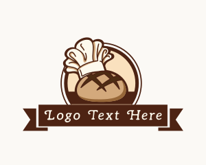 Rustic Bread Baker Toque Logo