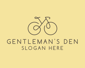 Yellow Bicycle Bike logo design