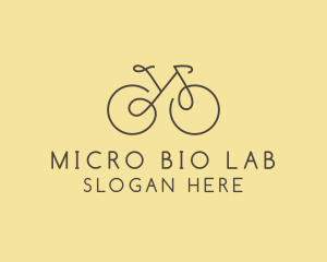 Yellow Bicycle Bike logo design