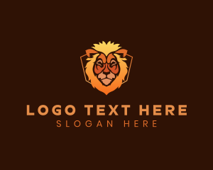 Stock - Lion Feline Banking logo design