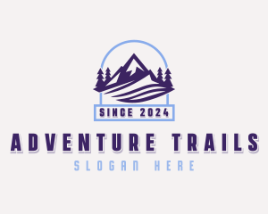 Peak Mountain Travel Tourist logo design