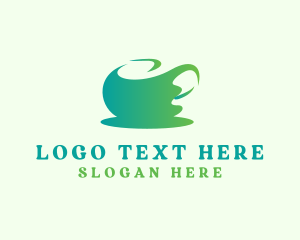 Pot - Organic Tea Pot logo design