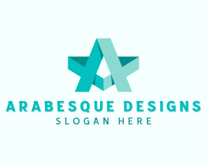 Professional Company Letter A logo design