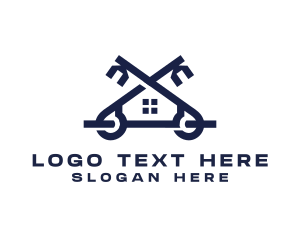 Lock - Modern Lock House logo design