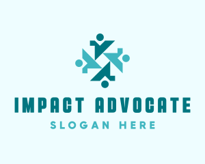 Advocate - People Cooperative Organization logo design