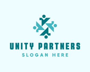 Cooperative - People Cooperative Organization logo design
