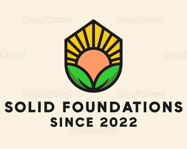 Sun Gardening House Logo