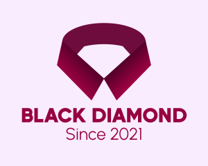 Gradient Diamond Collar logo design