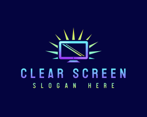 Screen - Computer Monitor Screen logo design