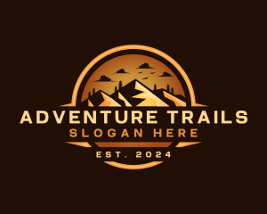 Mountain Climbing Adventure logo design