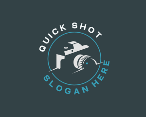 Shoot - Camera Photographer Studio logo design