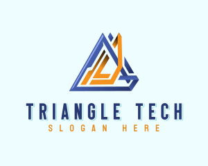 Triangle - Triangle Construction Firm logo design