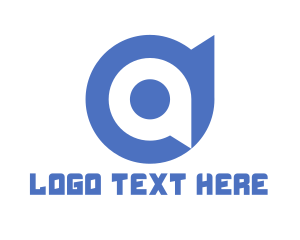 Twitter - Blue Generic Communication logo design