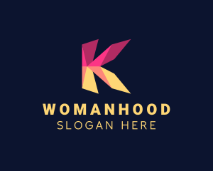 Media Advertising Firm Letter K  Logo
