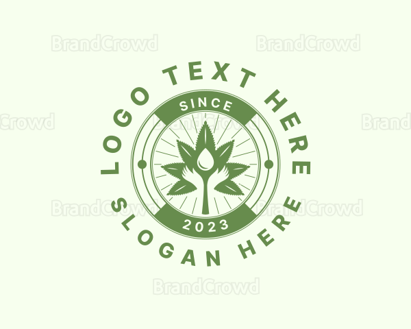 Hands Hemp Leaf Extract Logo