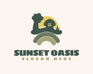 Rural Farm Field logo design