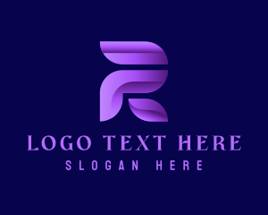 Technology Letter R Logo