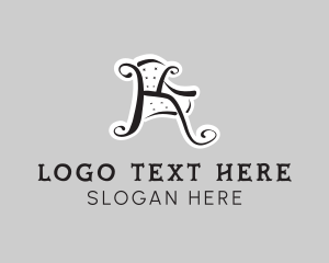Showroom - Chair Furniture Design logo design