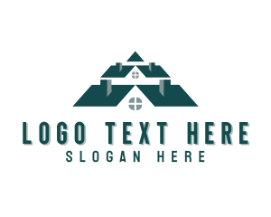 Broker - Village House Roofing logo design