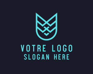 Device - Weaving Shield Crest logo design
