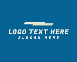 Wordmark - Modern Geometric Company logo design
