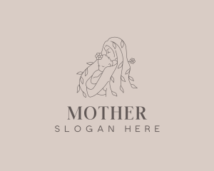 Mother Parenting Fertility logo design