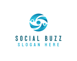 People Social Community logo design