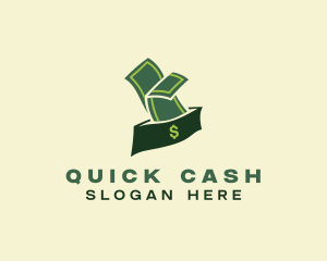 Cash - Wallet Cash Money logo design