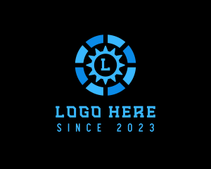 Industrial Gear Mechanic logo design