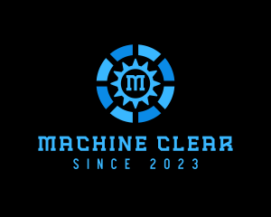 Industrial Gear Mechanic logo design