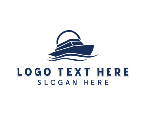 Yacht - Yacht Sailing Boat logo design