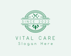 Vegan - Vegan Restaurant Dining logo design