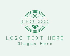 Vegan - Vegan Restaurant Dining logo design