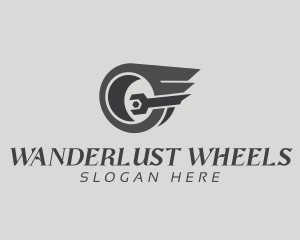 Fast Wheel Mechanic logo design