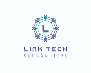 Circuitry Tech Software logo design