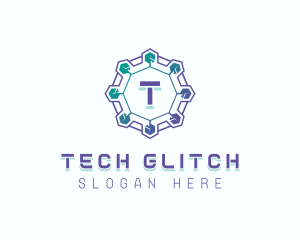 Circuitry Tech Software logo design