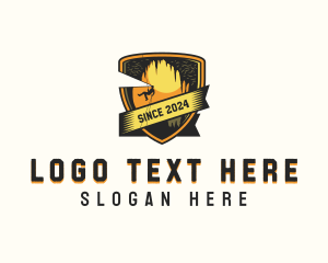 Outdoor - Adventure Cave Caving logo design