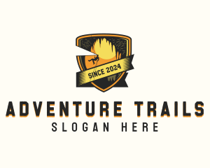 Adventure Cave Caving logo design