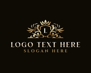 Luxury - Crown Shield Jewelry logo design