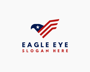 American Eagle Stripes logo design