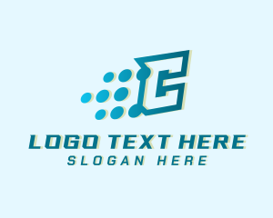 Download - Modern Tech Letter C logo design