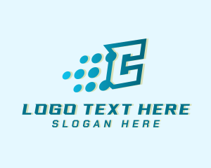 Modern - Modern Tech Letter C logo design