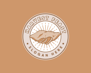 Sweet Potato Root Crop logo design