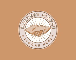 Sweet Potato Root Crop logo design