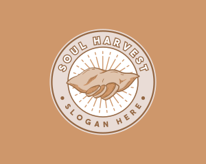 Sweet Potato Root Crop logo design