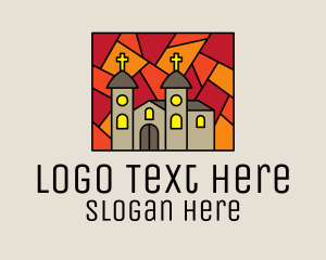 Parish - Religious Church Mosaic logo design