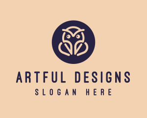 Owl Aviary Zoo logo design