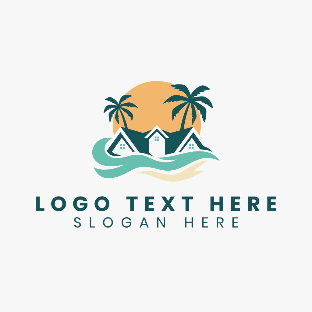 Beach House Property Logo | BrandCrowd Logo Maker