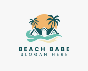 Beach House Property logo design