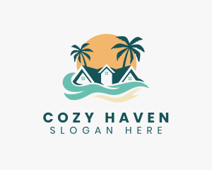 Beach House Property logo design